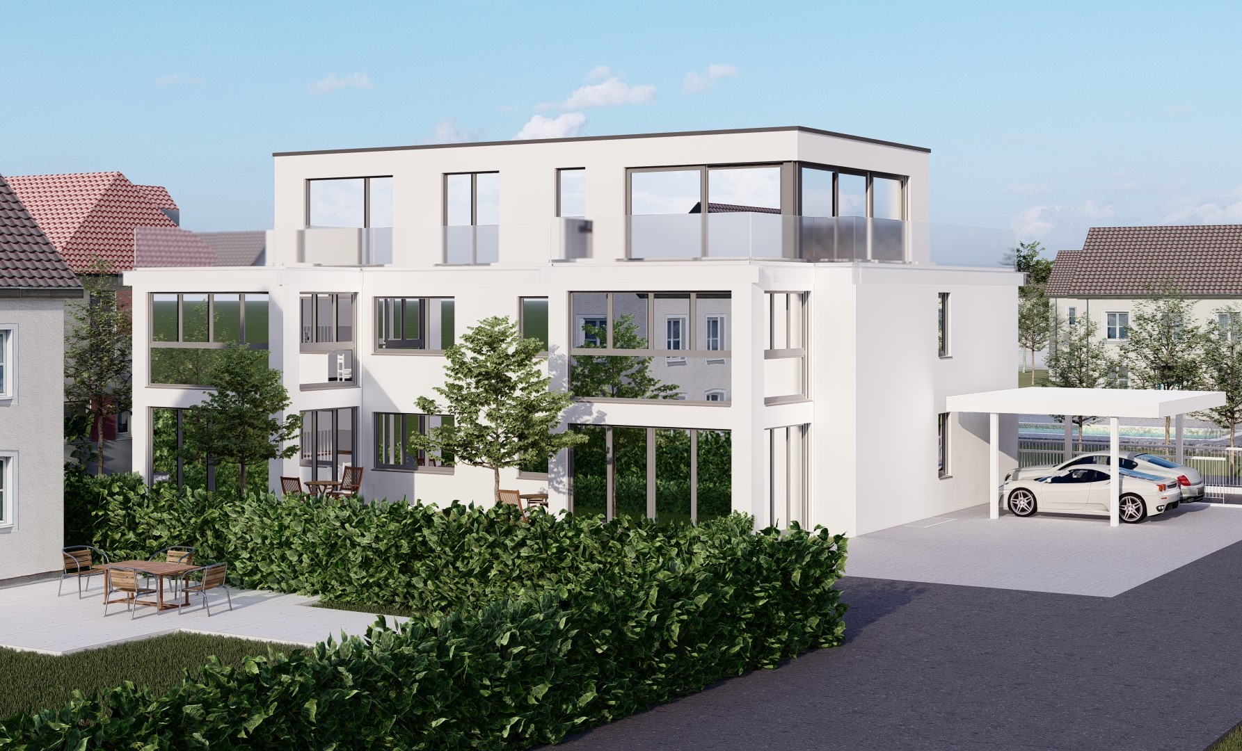MFH Reinach - Architekturvisualisierung